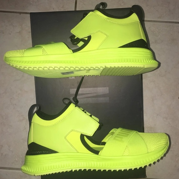 Puma Fenty lime punch trainers women’s size 9.5 - Picture 2 of 8